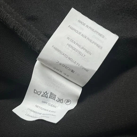 J Crew Joggers Size 8 Sydney Pull On Pants Elastic Waist Black Active Polyester - Picture 6 of 12